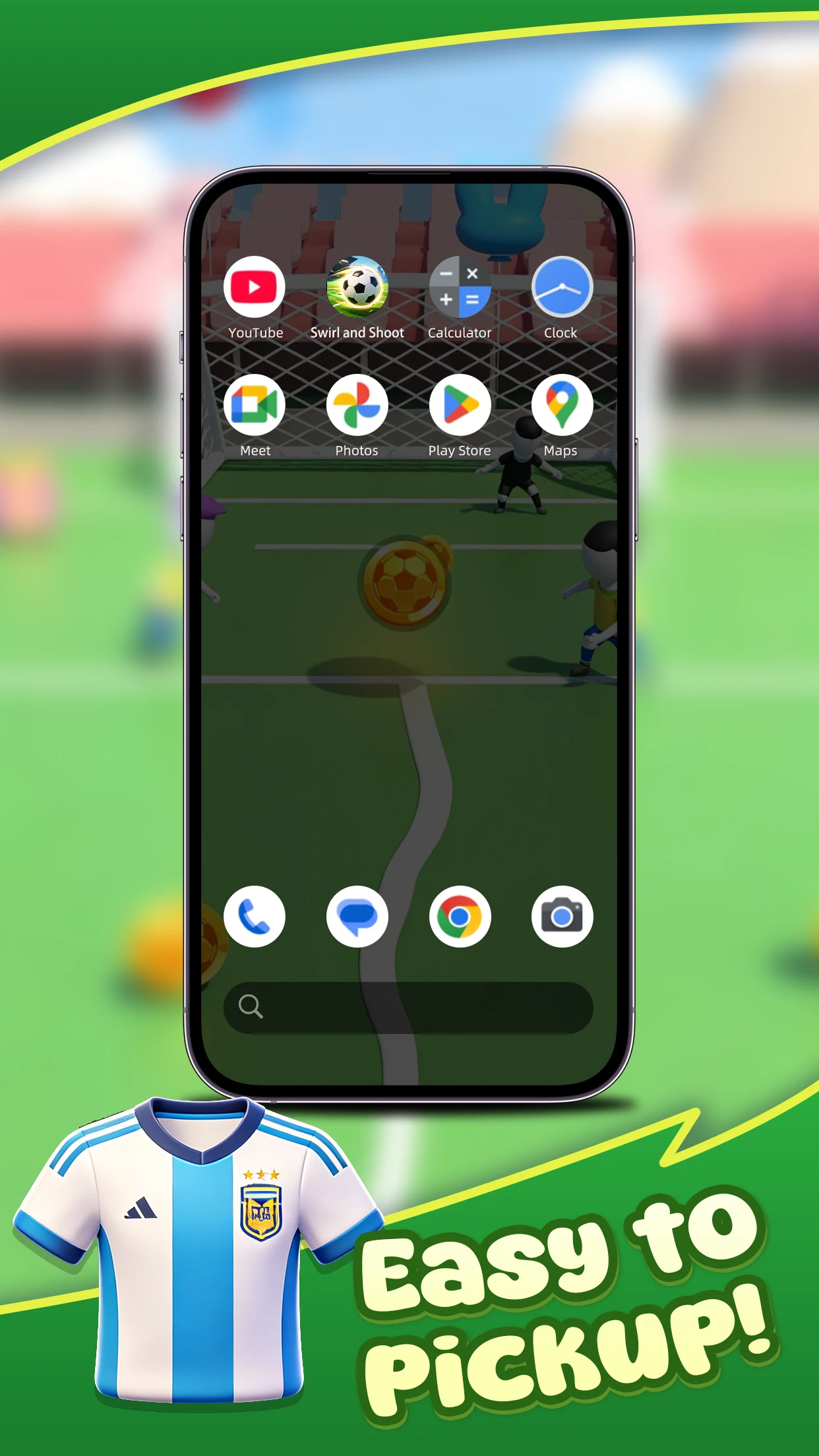 Swirl and Shoot Launcher screenshot